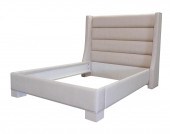 UPHOLSTERED FULL-SIZE BED FRAM