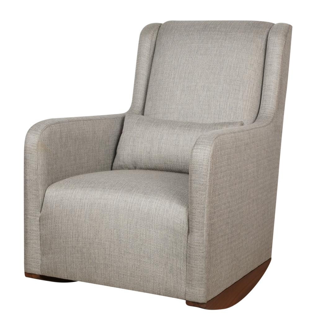 UPHOLSTERED ROCKING