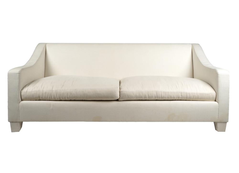 UPHOLSTERED SOFAunsigned; covered