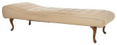 UPHOLSTERED TUFTED CHAISE LOUN