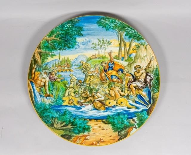 URBINO MAJOLICA ALLEGORICAL