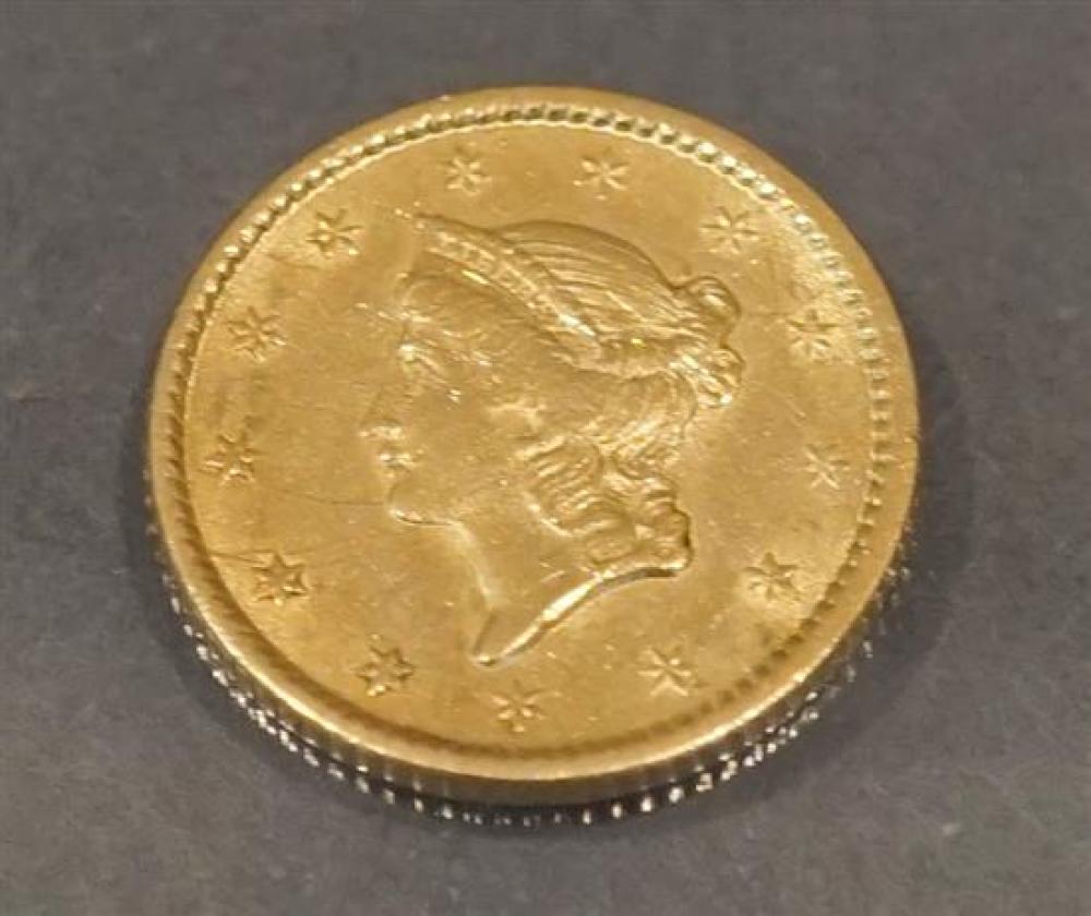U.S. 1851 LIBERTY HEAD ONE DOLLAR