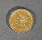 U.S. 1861 LIBERTY HEAD $2-1/2