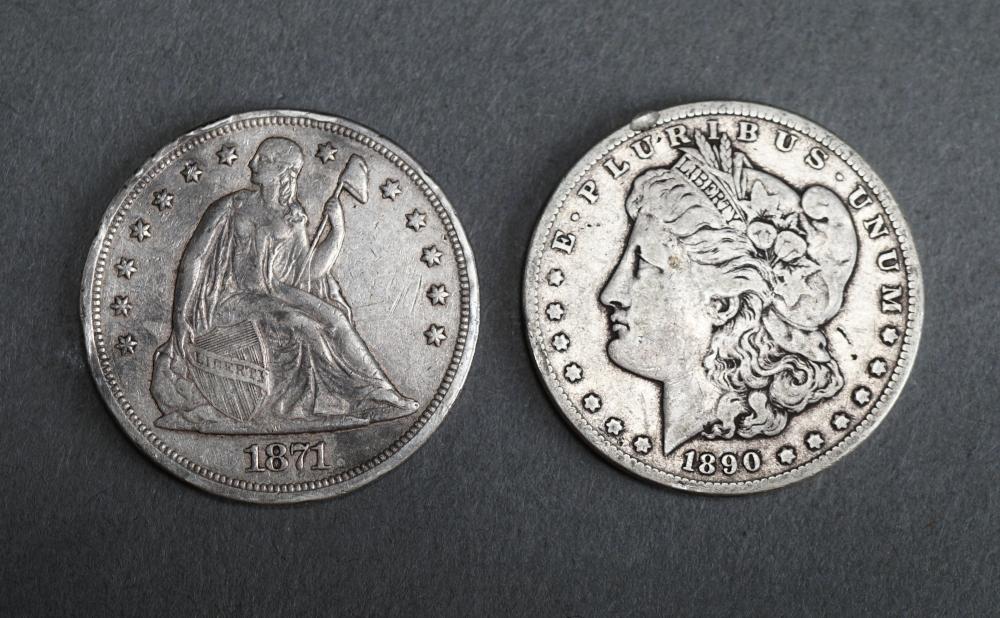 U.S. 1871 SEATED LIBERTY SILVER