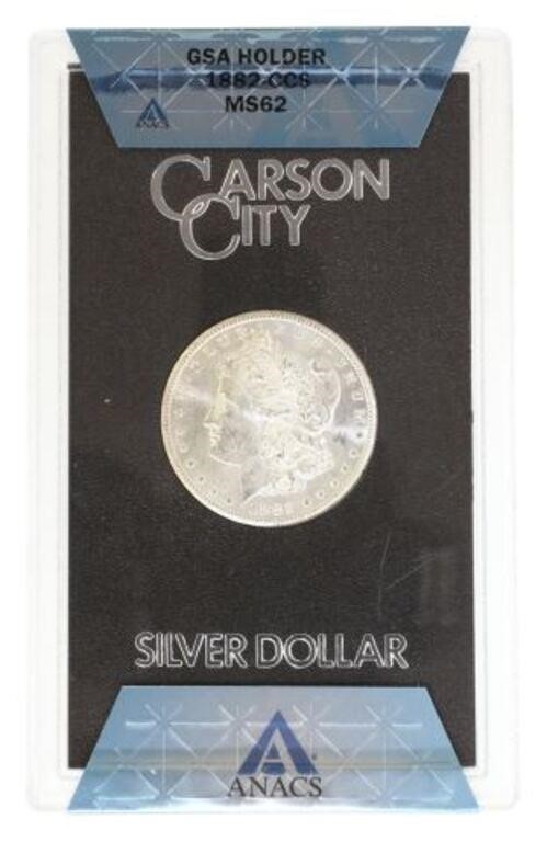 US 1882 GSA CARSON CITY SILVER