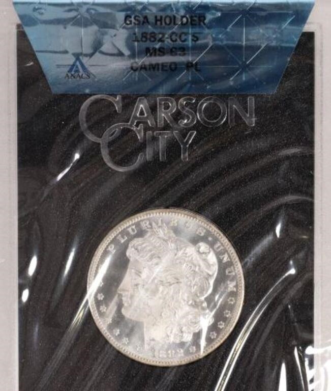 US 1882 GSA CARSON CITY SILVER