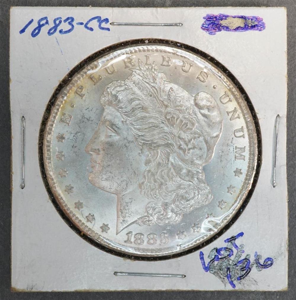 U.S. 1883 CARSON CITY MORGAN SILVER