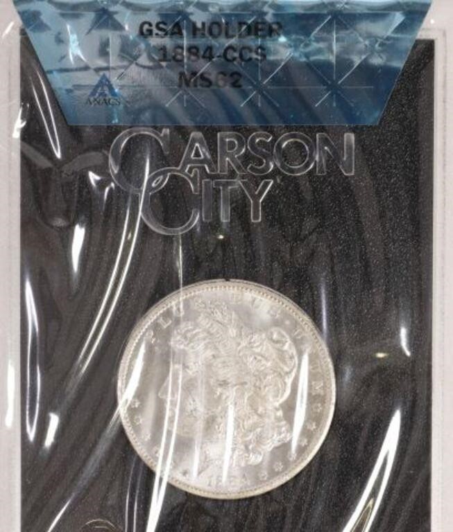 US 1884 GSA CARSON CITY SILVER