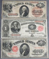 U.S. 1891 1-DOLLAR COIN NOTE,