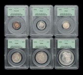U.S. 1894 proof set: Indian he