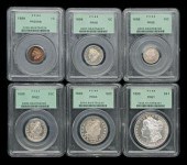 U.S. 1899 proof set: Indian he