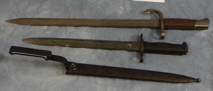 U.S. 1903 bayonet, with scabbard ex