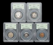 U.S. 1906 five-piece proof set