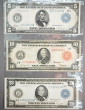 U.S. 1914 5-DOLLAR NOTE, 1914