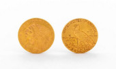 US 1914 &AMP; 1915 $2 1/2 DOLL