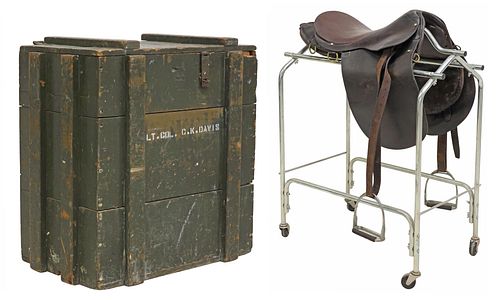 U.S. 1917 OFFICER FIELD SADDLE,