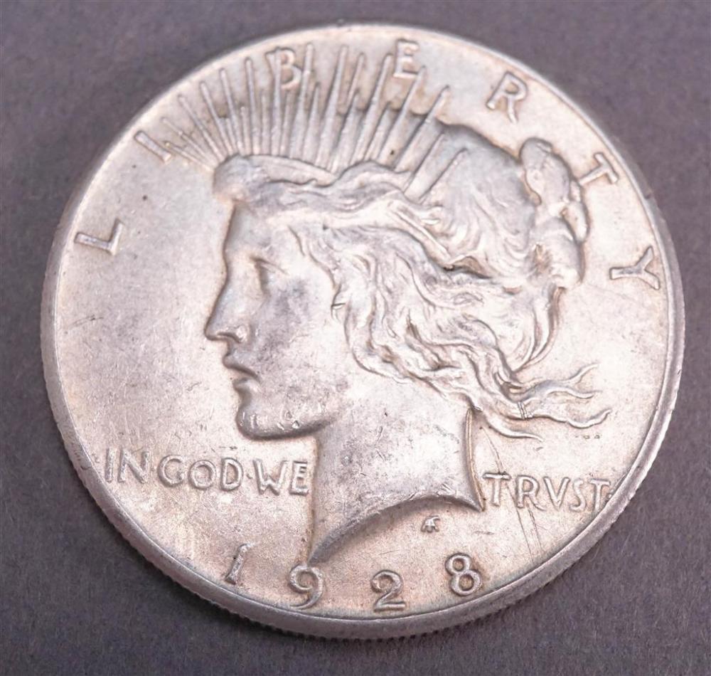 U.S. 1928 PEACE-TYPE SILVER