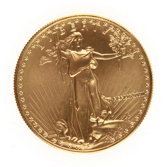 US 1987 American Eagle $50 gold