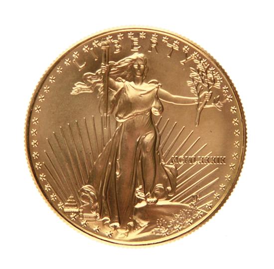 US 1989 American Eagle $50 gold