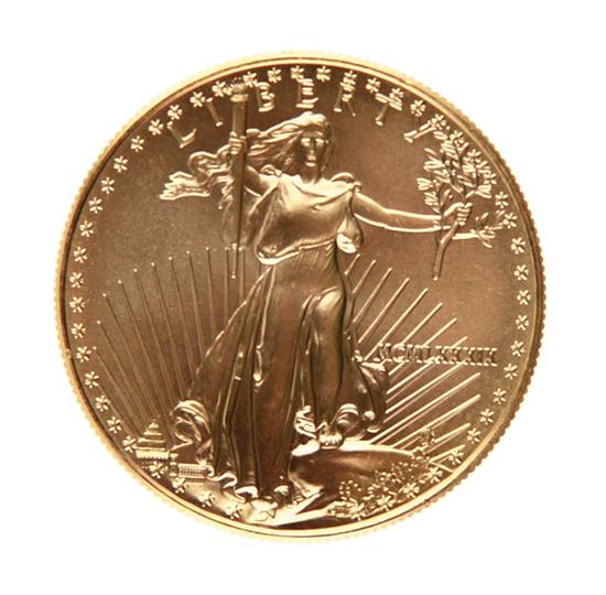 US 1989 American Eagle $50 gold