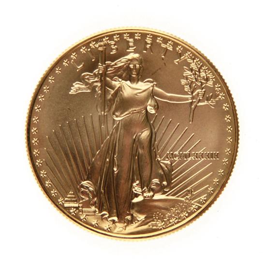 US 1989 American Eagle $50 gold