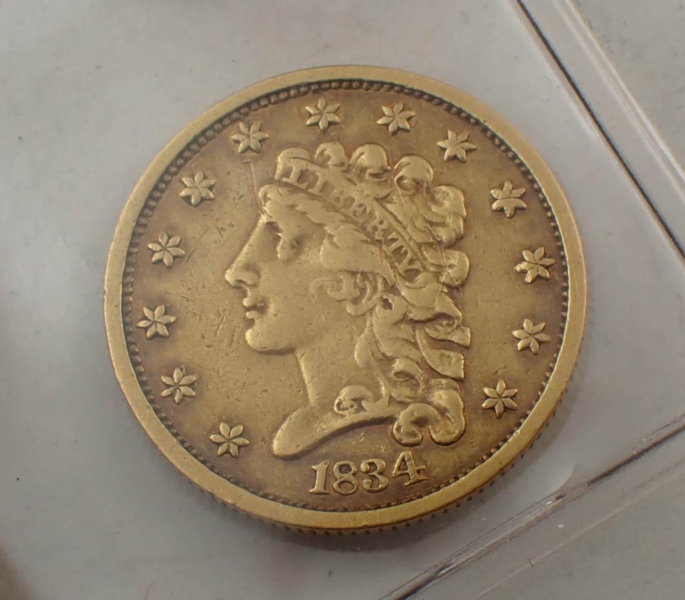 U.S. $2-1/2 GOLD COINU.S. $2-1/2