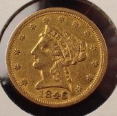 U.S. $2-1/2 GOLD COINU.S. $2-1