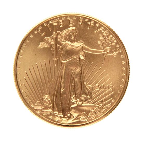 US 2003 American Eagle $50 gold