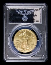 U.S. 2017-W BURNISHED GOLD EAG