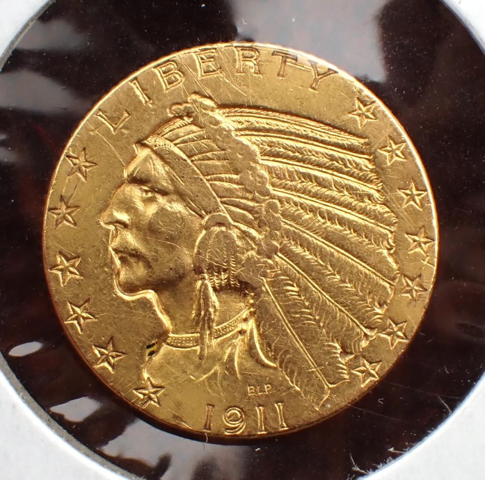 U.S. $5 DOLLAR GOLD COINU.S. $5