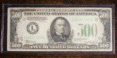 U.S. $500 FEDERAL RESERVE NOTE