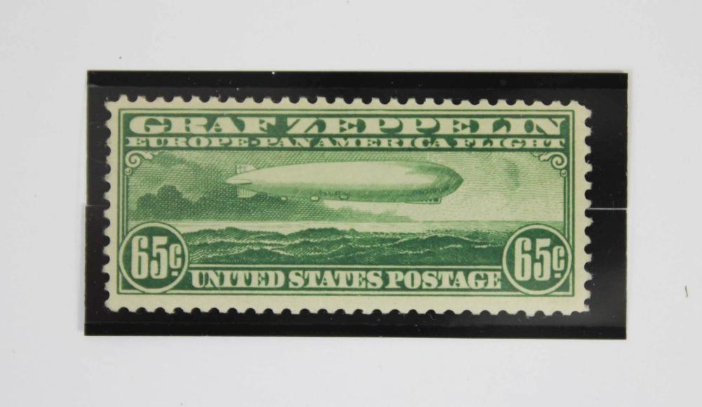 U.S. AIRPOST STAMP, 1930 GRAF