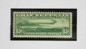 U.S. AIRPOST STAMP, 1930 GRAF