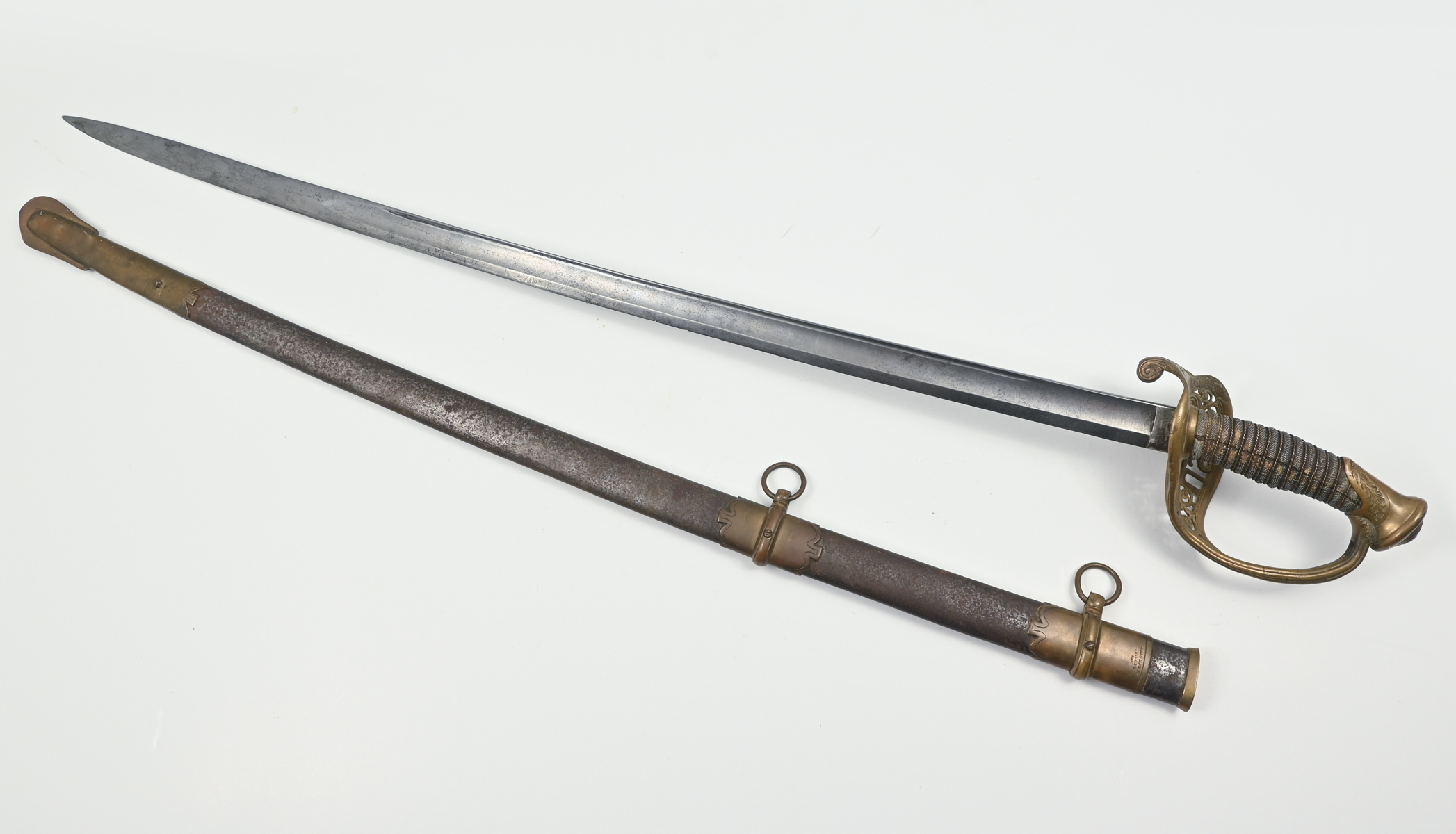 U.S. AMES MODEL 1850 STAFF &