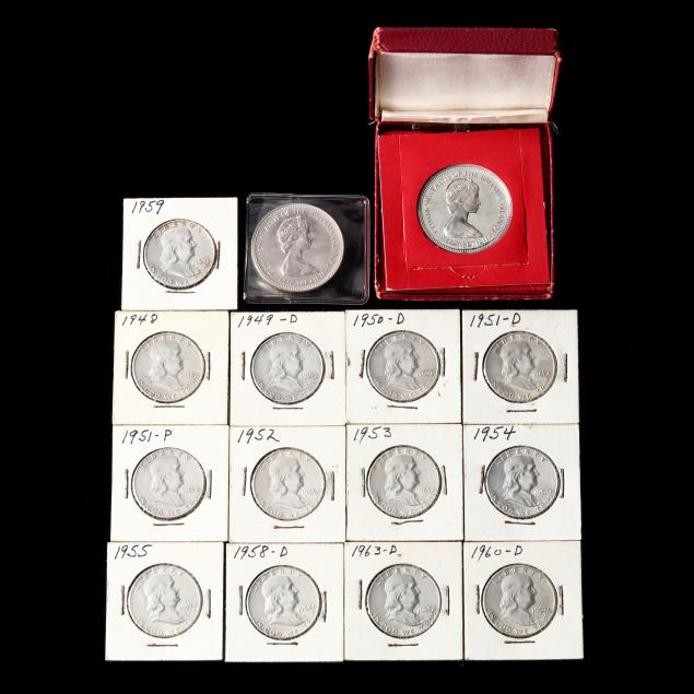 U.S. AND BAHAMIAN SILVER COIN