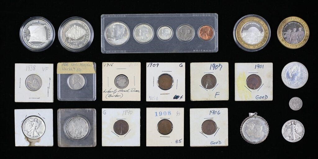 US AND INTERNATIONAL COINS SOME