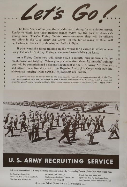 US ARMY AIR CORPS, WWII