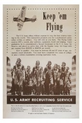 US ARMY AIR CORPS, WWII RECRUI