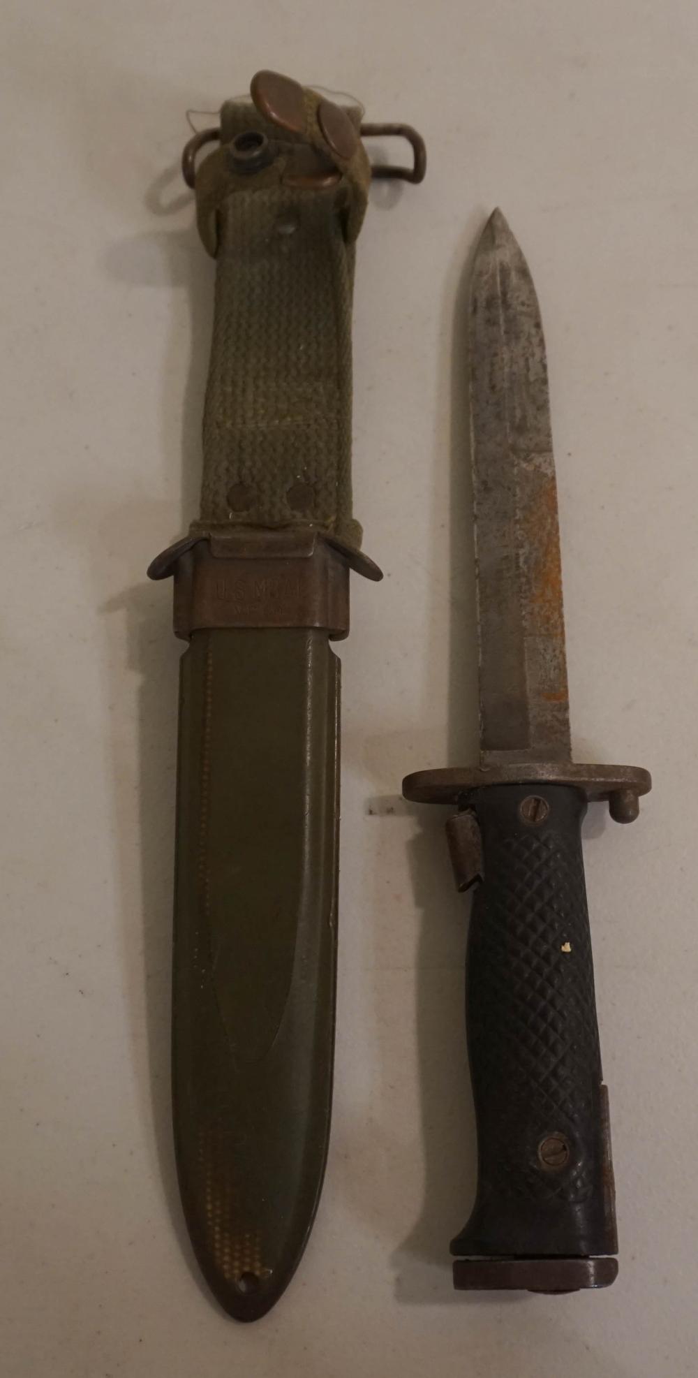 U.S. ARMY M8A1 BAYONET WITH