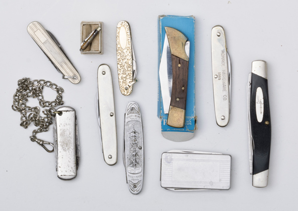 U.S. Assorted Pocket Knives Lot