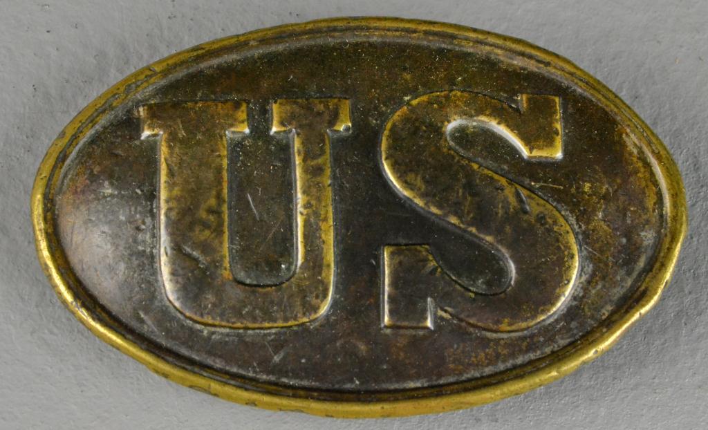 US Cival War Brass Belt