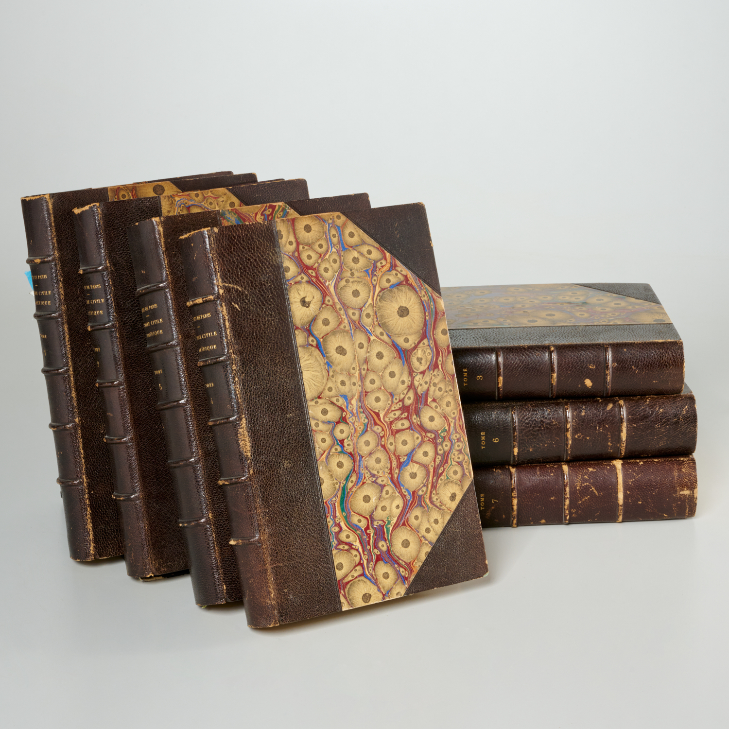 U.S. CIVIL WAR, (7) FRENCH VOLS,