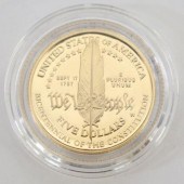 U.S. CONSTITUTION COIN, 1987 $