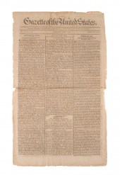 US CONSTITUTION, GAZETTE OF TH