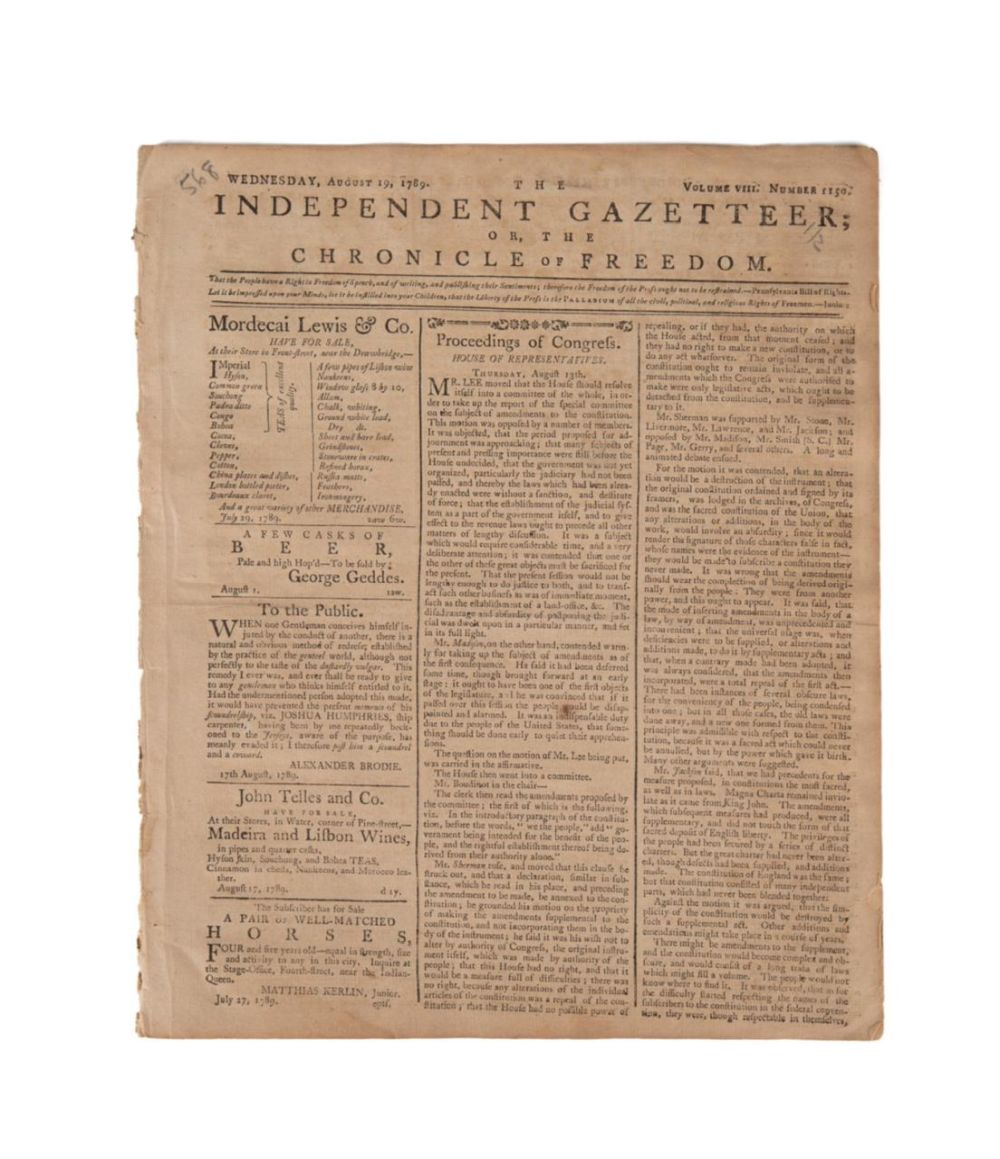 US CONSTITUTION, INDEPENDENT