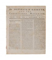 US CONSTITUTION, NEW HAVEN GAZ