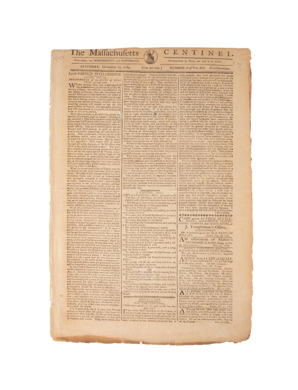 US CONSTITUTION, NORTH CAROLINA