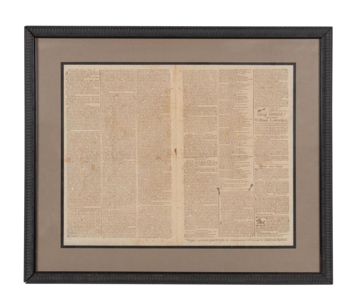 US CONSTITUTION, THE CONNECTICUT