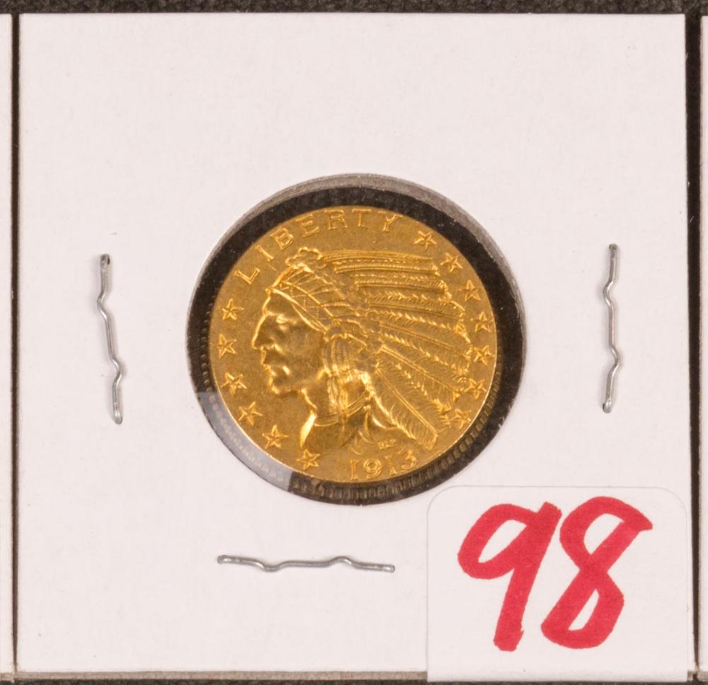 U.S. FIVE DOLLAR GOLD COINU.S. FIVE
