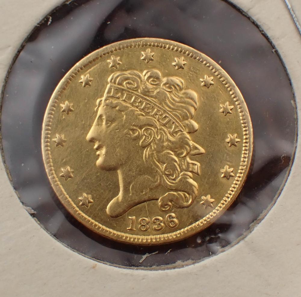U.S. FIVE DOLLAR GOLD COINU.S. FIVE